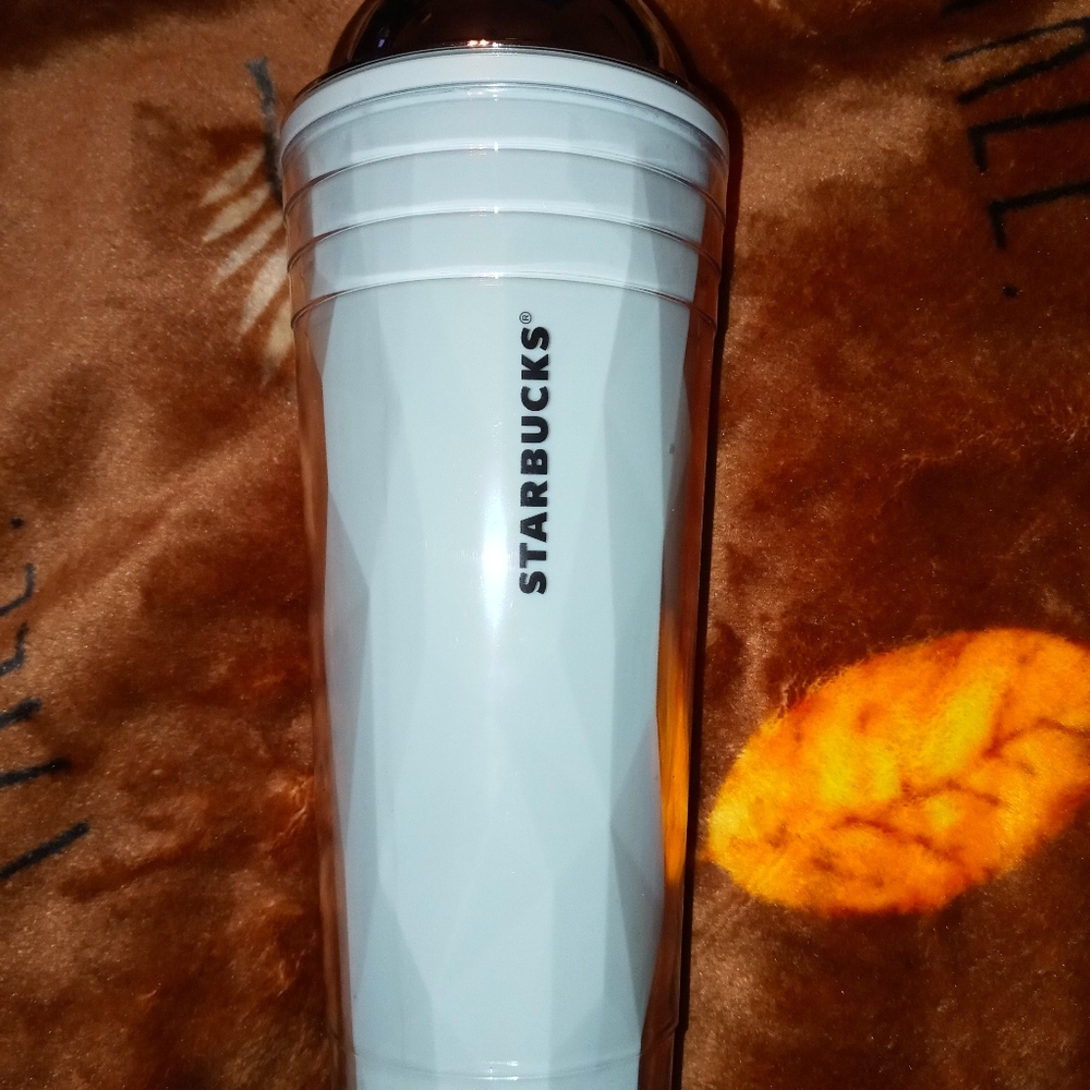 *RARE* 2012 Starbucks Chrome Dome Venti Cup